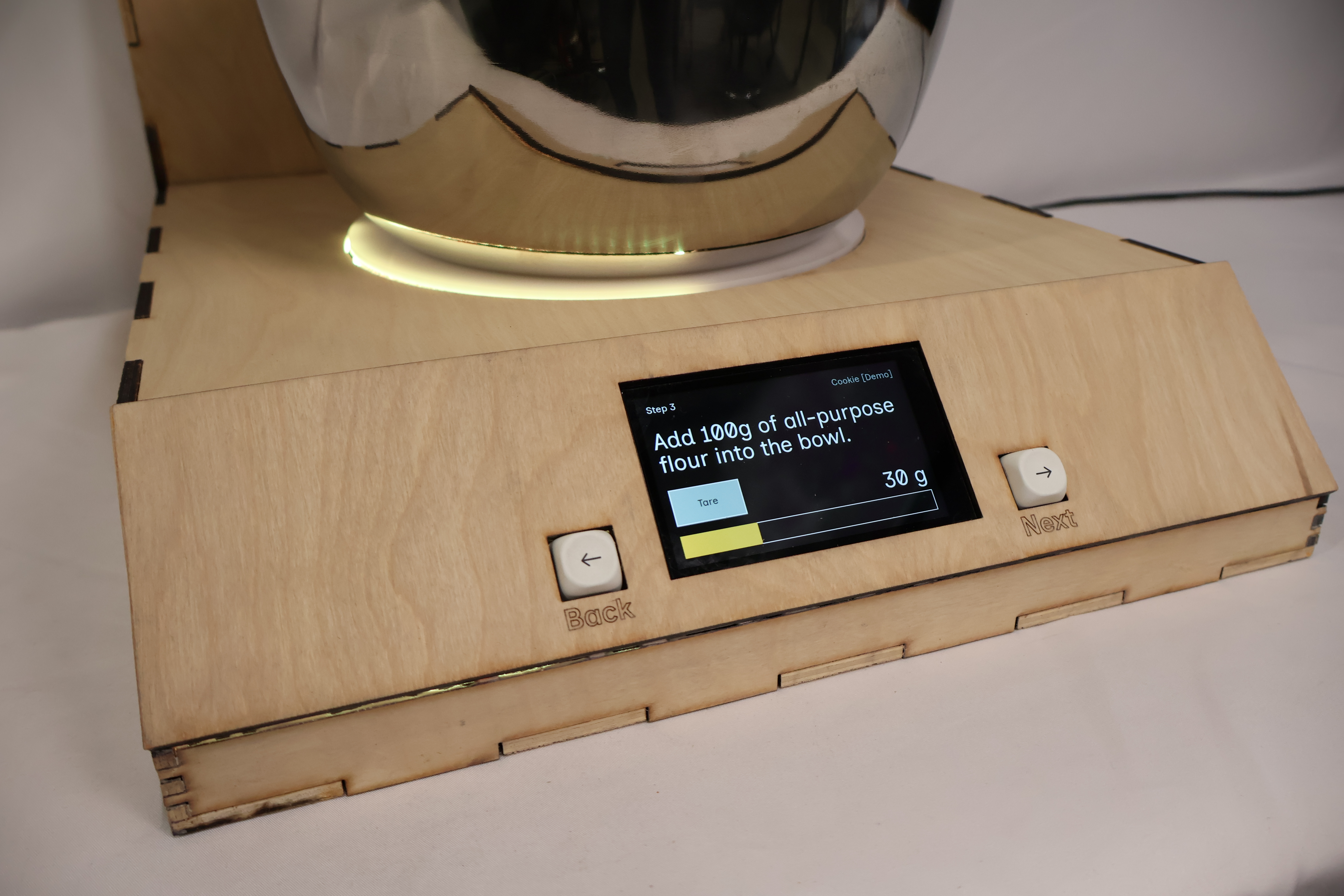 Measurely — screen interface in progress